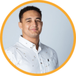 A client testimonial photo for Delta-v - Mordechai Serraf